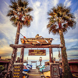 Dory Fishing Fleet Market Picture Newport Beach by Paul Velgos