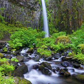 Dry Creek Falls by Bruce Block