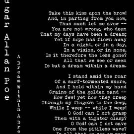 Edgar Allan Poe - A dream within a dream by Georgia Clare