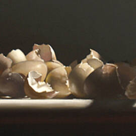 EGG WITH SHELLS no.3 by Lawrence Preston