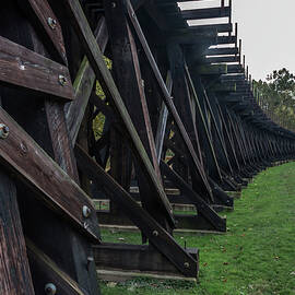 Harpers Ferry Elevated Railroad by Ed Clark