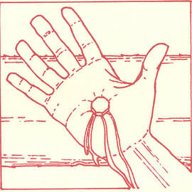 ELEVENTH STATION- Jesus is nailed to the cross  by William Hart McNichols