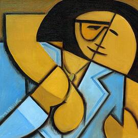 Elvis and Priscilla Kissing Art Print by Tommervik