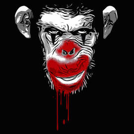 Evil Monkey Clown by Nicklas Gustafsson