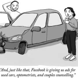 Facebook is giving us ads for used cars by Maddie Dai