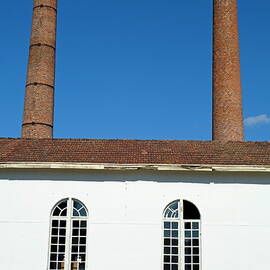Factory with chimneys by Sami Sarkis Photography