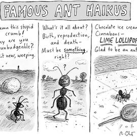 Famous Ant Haikus by Roz Chast