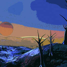 Far away from Earth by AM FineArtPrints