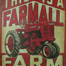 Farmall farm sign by Flees Photos
