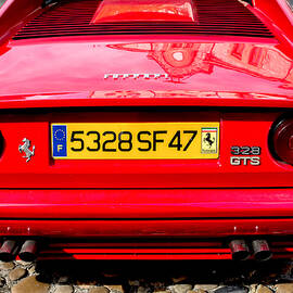 Ferrari 308 Rear by Georgia Clare