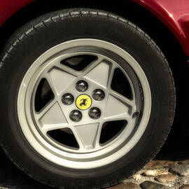 Ferrari 308 Wheel by Georgia Clare