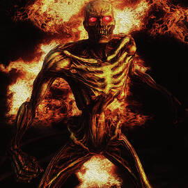 Fire Demon by AM FineArtPrints