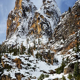 First Snow On Liberty Bell by Mary Jo Allen