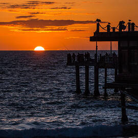Fishing at Twilight by Ed Clark