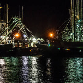 Fishing Boats at Rest by Louis Dallara