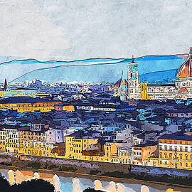 Florence - 18 by AM FineArtPrints
