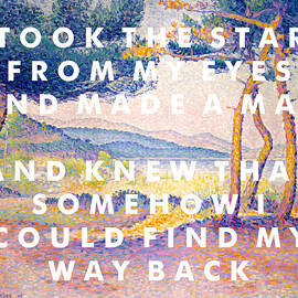 Florence and the Machine Lyrics Print by Georgia Clare