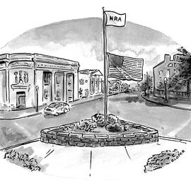 Flying the flag at half mast by Brendan Loper