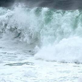 Foamy Wave Crash by Adam Jewell