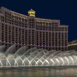Fountains Of Bellagio Hotel by Susan Candelario