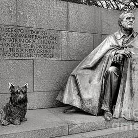Franklin Delano Roosevelt Sculpture  by Olivier Le Queinec