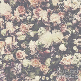Fresh flower pattern background by Jelena Jovanovic