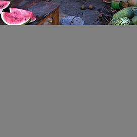 Fresh watermelons for sale by Sami Sarkis Photography