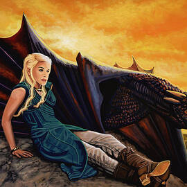 Game Of Thrones Painting by Paul Meijering
