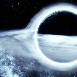 Gargantua, the Black Hole by AM FineArtPrints