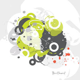 Gizmo - Retro-Modern Abstract by Bill ONeil
