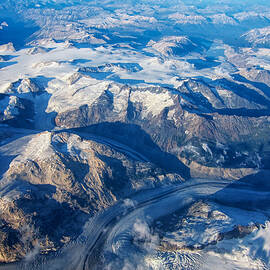 Glaciers in the Coast Range British Columbia Canada by Mary Lee Dereske