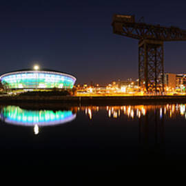 Glasgow Clyde Panorama by Grant Glendinning