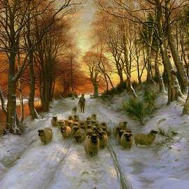 Glowed with Tints of Evening Hours by Joseph Farquharson