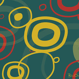 Gogo - Retro-Modern Abstract by Bill ONeil