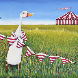 Going to the circus by Lucia Stewart