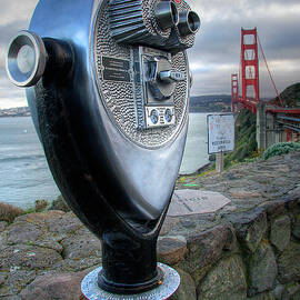 Golden Gate Binoculars by Peter Tellone