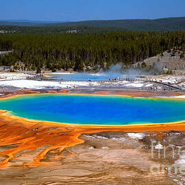 Grand Prismatic Overlook by Adam Jewell