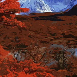 Grand Teton National Park in Autumn by AM FineArtPrints