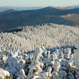 Green Mountains in Winter by John Burk