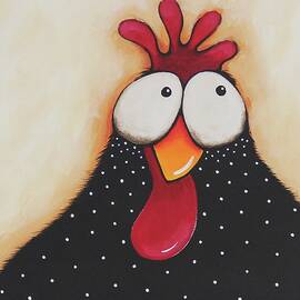 Groovy Chicken by Lucia Stewart