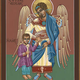 Guardian Angel Guarding little Elijah Gemmell 191 by William Hart McNichols