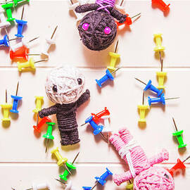 Halloween monster voodoo dolls by Jorgo Photography