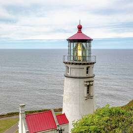 Heceta Head Light by M C Hood