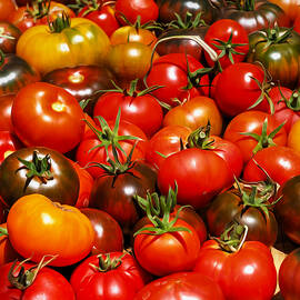 Heirloom Tomatoes Summer  2016 by Joe Schofield