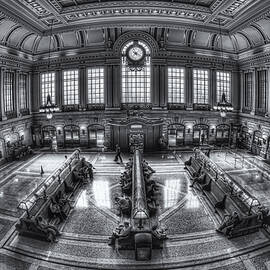 Hoboken Terminal Main Waiting Room II by Clarence Holmes