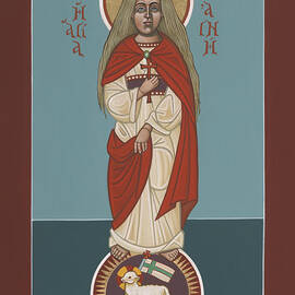 Holy Martyr St Agnes Lamb of God 243 by William Hart McNichols