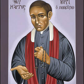 Holy New Martyr Blessed Jerzy Popielusko 030 by William Hart McNichols