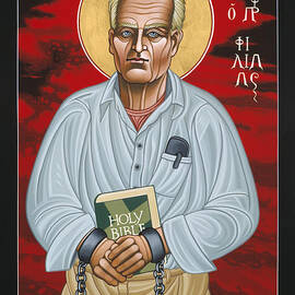 Holy Prophet Philip Berrigan 125 by William Hart McNichols