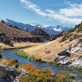 Hot Creek - Mono County - California by Bruce Friedman