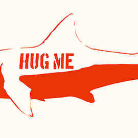 Hug Me Shark by Pixel Chimp